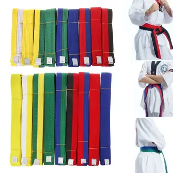 1.8 m/2,8 м Професионални колани за бойни изкуства Карате, джудо, таекуондо, стандартни ленти за джудо, Джу, Спортен защитен колан