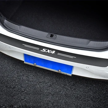 1 бр. Автомобилни стикери от карбон в багажника на колата за кола на Suzuki SX4
