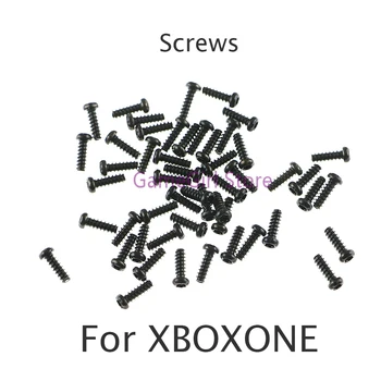 100 комплекти = 700 бр. за контролер XBOXONE Xbox360, черна дръжка, винтове, ремонтни комплекти за подмяна на