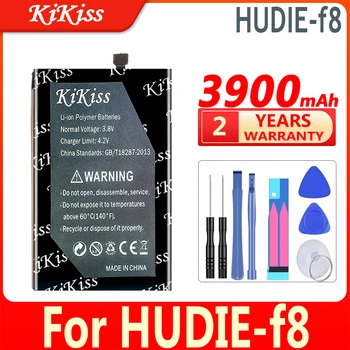 3900 mah KiKiss 100% нова батерия HUDIE-f8 за батерии на мобилни телефони HUDIEf8