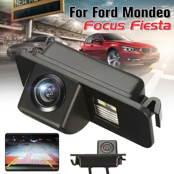 CCD HD Камера за обратно виждане на Автомобила, паркинг на Заден ход, Нощно виждане, Водоустойчив за Ford Mondeo BA7 Focus C307 S-Max, Fiesta, Kuga