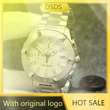 Dsds водоустойчив Мъжки кварцов часовник от неръждаема стомана 904L 44 мм -tag