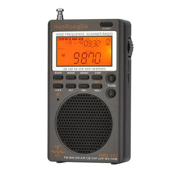 FM радио, дигитален преносим стереодинамика, MP3 аудио плейър с високо качество на звука, приемане на каналите за VHF/UHF