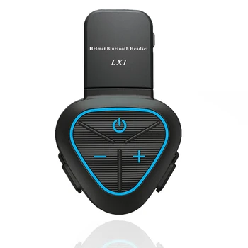 LX1 Мотоциклет Шлем Bluetooth-Слушалки Преносима Умна Слушалките с Шумопотискане Син Цвят