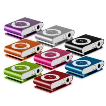 Mp3-плейър и Мини-клип, USB мултимедиен плейър Музикален Подкрепа 1-8 GB Поддръжка на SD TF