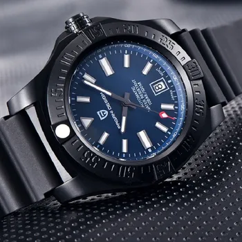 Pagani Design Автоматично Мъжки Часовник Japan Seiko Nh35 Механични Ръчни часовници с Сапфирено Стъкло 100 м Водоустойчив Diver Reloj Hombre