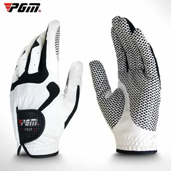 PGM 2022 Мъжка ръкавица за голф от микрофибър за лявата си ръка с нескользящими частици, дишаща ST017