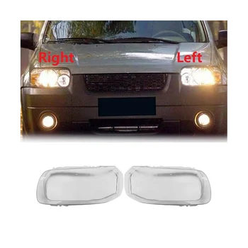 Автомобилна ляв фар, Лампа, Прозрачна капачка за обектива, капачка фарове за Ford Kuga 2005 2006 2007