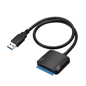 Адаптер SATA-USB Кабел USB 3.0 Sata 3 за твърд диск 2.5 инча 3,5 инча