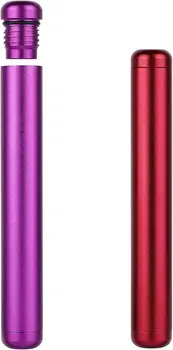 Алуминиева метална тръба 4,4 инча, лека пътна тръба премиум-клас за стилни ежедневни носене (червена и лилава)