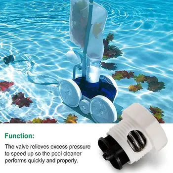 Быстроразъемный клапан за понижаване на налягането 9-100-9002, Клапан за почистване на басейна, Пружинен клапан, Клапан за почистване на басейна Polaris