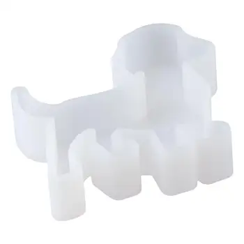 бяла форма за свещи, глина, силикон, Пещ за леене на силиконови форми, за шиене