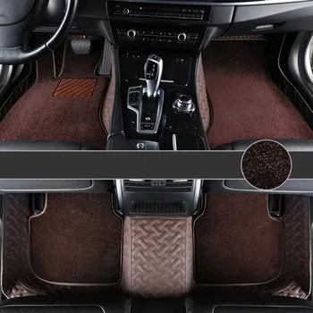 Високо качество! Обичай специални автомобилни постелки за Lexus LX 570 2021-2007 5 места водоустойчив двуслойни килими за LX570 2018