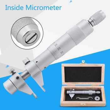 Вътрешно Микрометрическое дупка С Вътрешен диаметър Калибър 5-30 мм Диапазон от 0.01 мм Вътрешен Микрометрический инструмент за Измерване Микрометрический калибър
