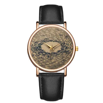 Ежедневни дамски кварцов часовник Vantage Watch, Непромокаеми кожени ръчни часовници, Лесен темперамент Montre Femme