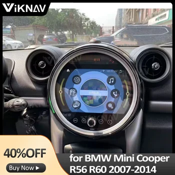 за BMW Mini Cooper R56 R60 Автомагнитола 2007-2014 Carplay Android Авто стерео главното устройство Видео Рекордер