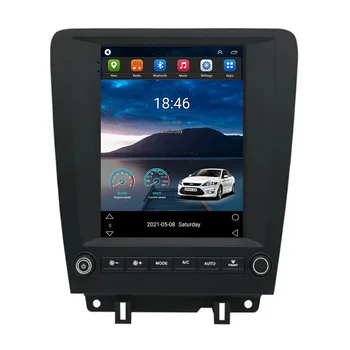 За Tesla Стил 2Din Android 12 Радиото в автомобила На Ford mustang 2010-2035 Мултимедиен Плейър GPS Стерео Carplay DSP RDS Камера