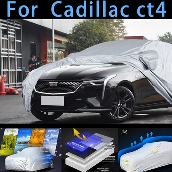 За автомобил Cadillac ct4 защитен калъф, защита от слънце, дъжд, UV-радиация, за защита от прах, защита от автоматично бои