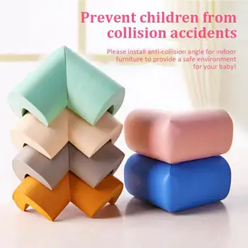 Защита на ъглови мебели за детска безопасност 4шт. Защита на ъгъла на бюрото за Защита на ръба на покрива Защита от сблъсък За деца