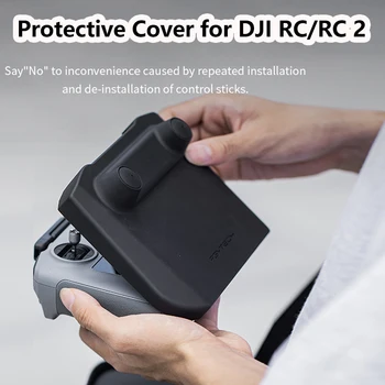 Защитен калъф за DJI RC 2 с Дистанционно Управление, Етикети-Разпънка за палеца, Пълен Защитен Калъф, Дисплей, Защита От Драскотини за DJI Air3