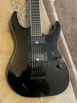 Изработена по поръчка електрическа китара Jackson черен цвят 20230708