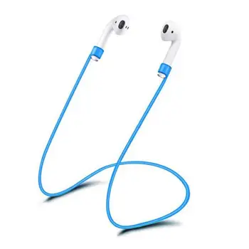 Каишка за слушалки с кабел за AirPods 2 3 pro, който предпазва от загуба на шийката на лента, Магнитен силиконов шнур за Apple, държач за слушалки, Bluetooth, захранващ кабел