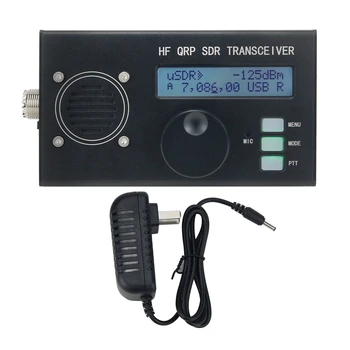 КВ-предавателен USDX QCX-SSB QRP SDR-Предавателен 8-Лентов 5 W DSP SDR-радио Вградена Батерия Говорител Микрофон