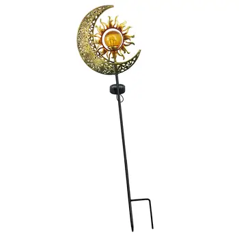 Лунен Слънчева светлина, Многофункционален Лек Слънчев външен лампа декоративна лампа за градина, писта в задния двор