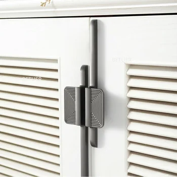 Модерна минималистичная медна дръжка в скандинавски стил и дръжки в американски Стил за баня В гардероба, кухненски дръжки на вратите