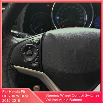 Мултифункционален волан, радио, бутон за регулиране на силата на звука за Honda Fit CITY XRV HRV 2015-2018 Автомобилни Аксесоари