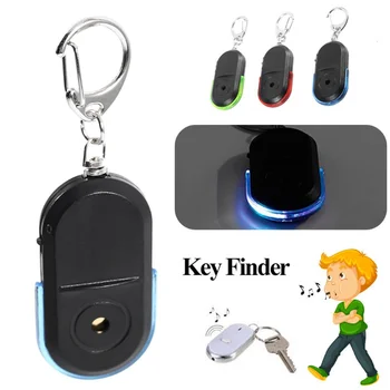 Нов интелигентен анти-изгубен алармен часовник, портфейл, телефон, локатор за търсене на ключодържател, ключодържател, звук на свирка с led подсветка, Мини-сензор за търсене на ключове