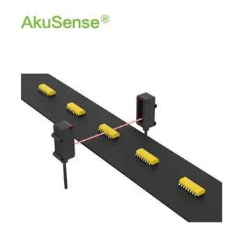 Промишлен фотоелектричния сензор Akusense Square IO-Link NPN/PNP Двухлучевой фотоелектричния сензор Цената на Keyence