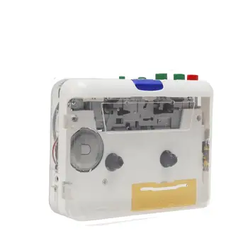 Радиоплеер с превземането на USB касети Преносим конвертор USB-касетофон в Mp3 с превземането на аудио Музикален плеър Кассетный магнетофон