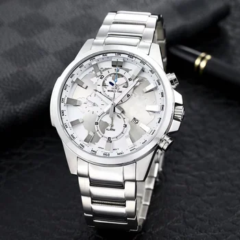 Спортни цифрови кварцов мъжки часовник, Оригинални ударни часовници, Световно време, пълнофункционален led многофункционален часовник серия Oak 2023