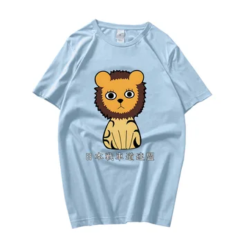 Тениска за момичета и Резервоар, женска тениска от 100% памук с къс ръкав, Дрехи с графичен принтом в стил Kawai, летни тениски Унисекс
