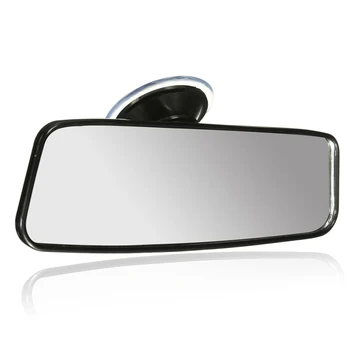 Универсално огледало за обратно виждане в купето, регулируеми на 360 градуса Пластмасови огледала за обратно виждане с аксесоари за присосках
