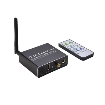 Цифров Декодер за КПР, датчик оптичен сигнал в RCA, Bluetooth приемник На 5.0, Оптичен коаксиален цифров преобразувател в аналогов аудио